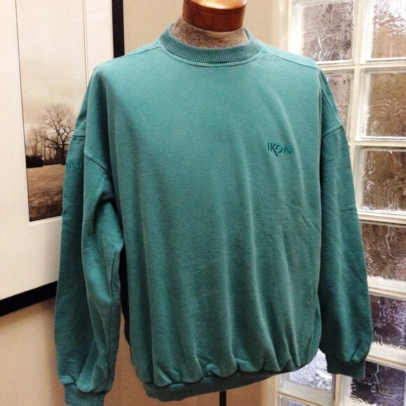 Men's Sweatshirt BRAND NEW Size XL Green Long Sleeve Made in Canada - Picture 1 of 4